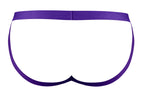 Male Power Eggplant Crossover Jock - Plum