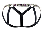 Male Power Gridlocked Strappy Ring Jock - Printed