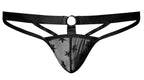 Male Power Love Star Jock with Ring - Black