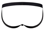 Male Power Love Star Jock with Ring - Black