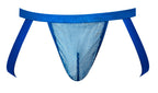 Male Power Fishnet 2 Jockstrap - Royal