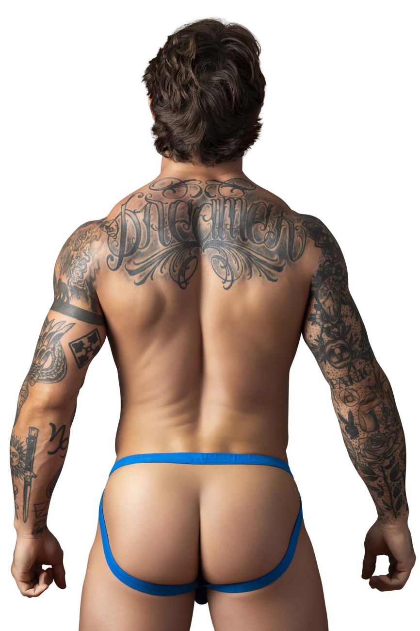 Male Power Fishnet 2 Jockstrap - Royal