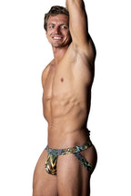 Male Power Go Wild Sport Jock - Multi Animal