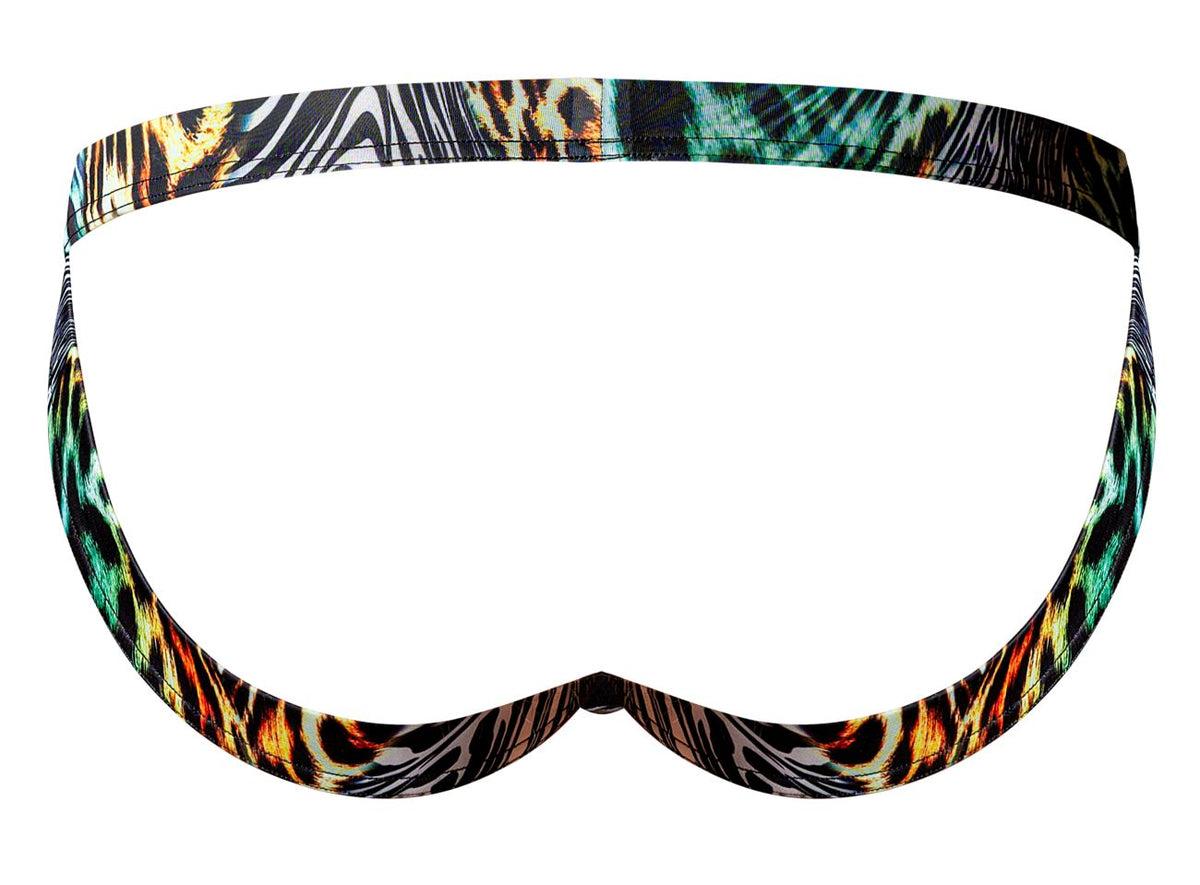 Male Power Go Wild Sport Jock - Multi Animal