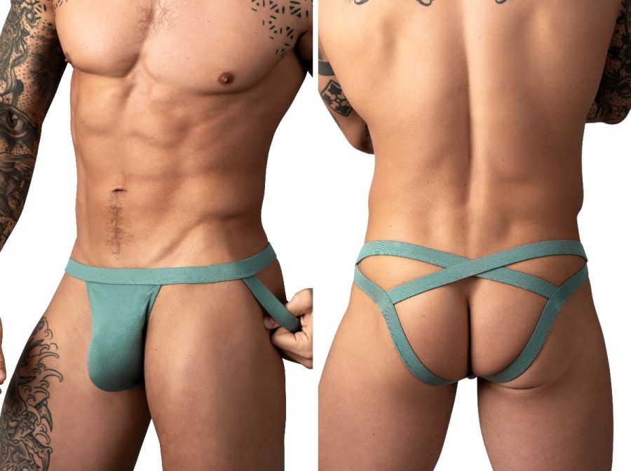 Male Power Eco Cozy Jockstrap - Green