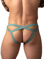 Male Power Eco Cozy Jockstrap - Green