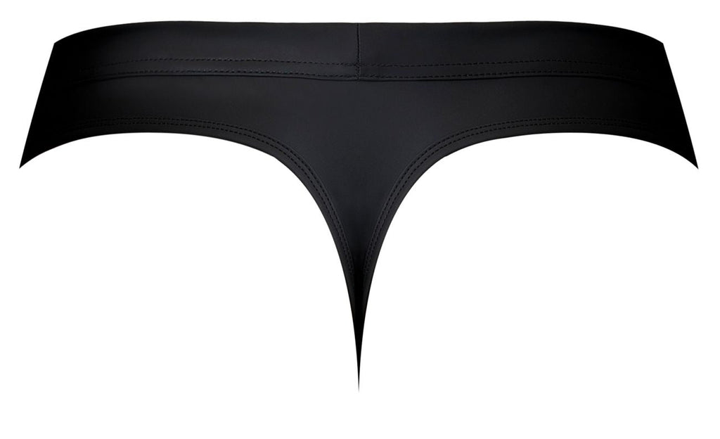 Male Power Oh Snap Snap off Thong - Black