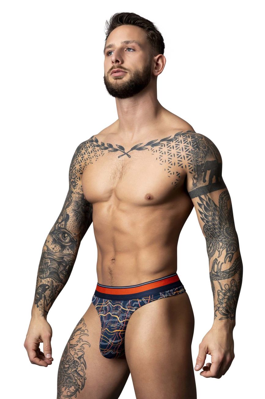 Male Power Soo Cumfy Thongs - Navy