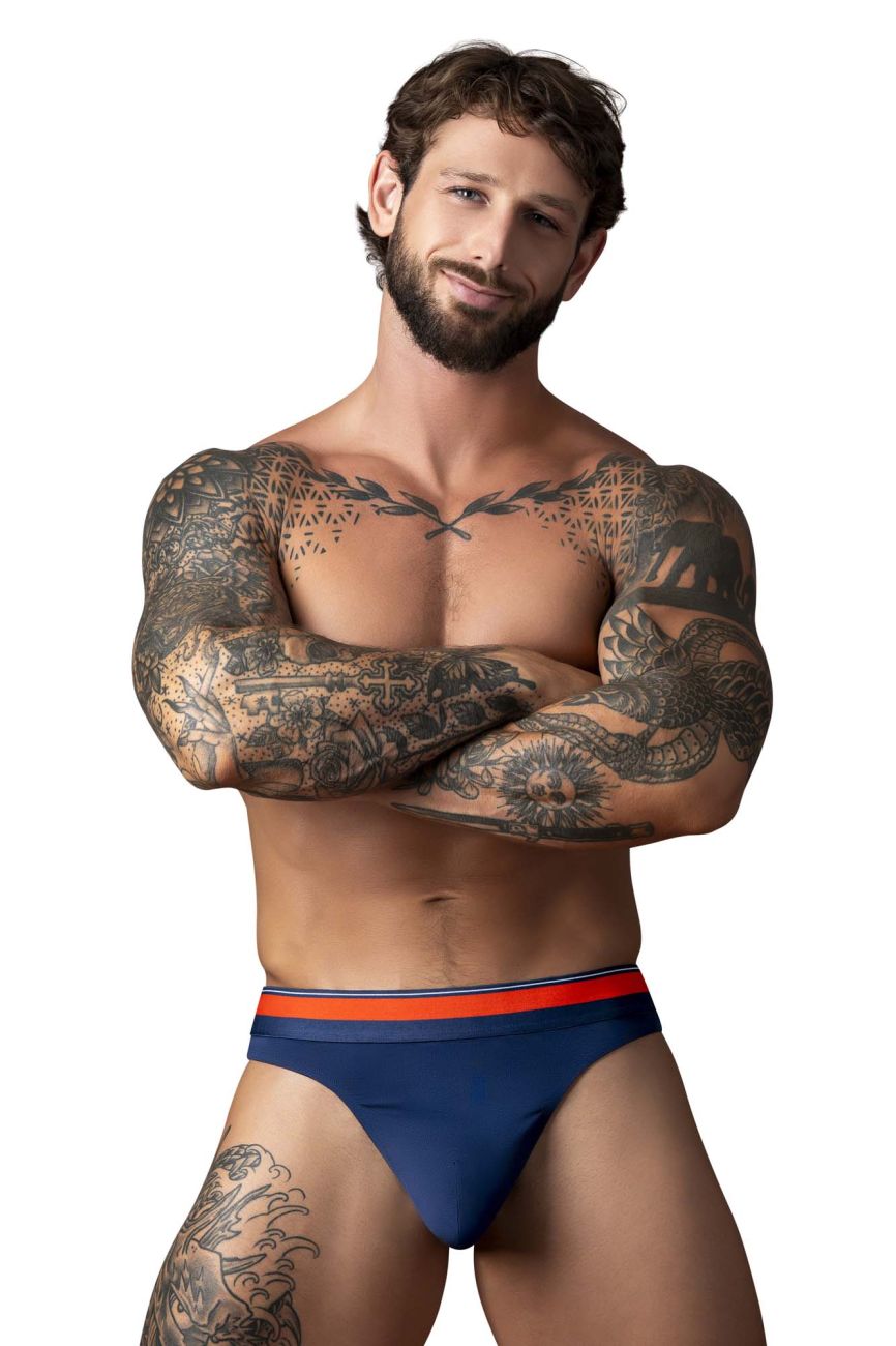 Male Power Soo Cumfy Thongs - Navy