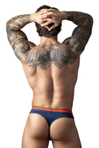 Male Power Soo Cumfy Thongs - Navy