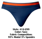 Male Power Soo Cumfy Thongs - Navy