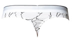 Male Power Soo Cumfy Thong - White-Black