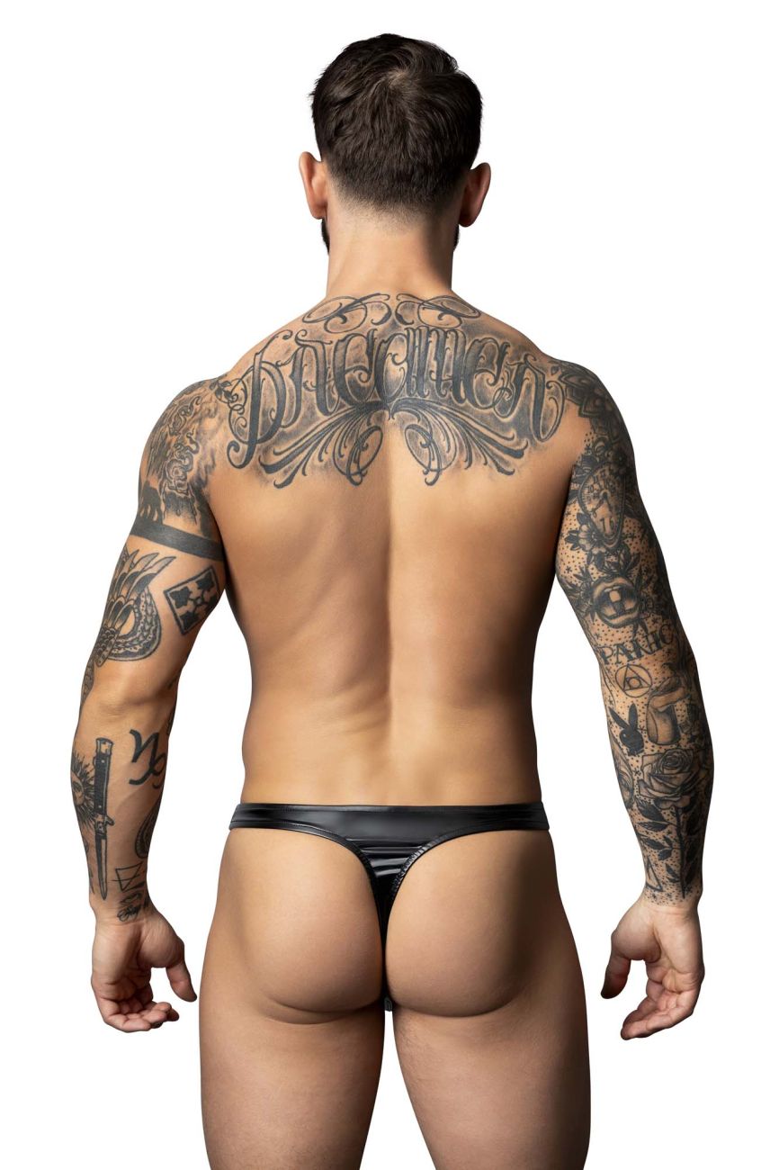 Male Power Liquid Onyx Bong Thong - Black