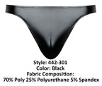 Male Power Liquid Onyx Bong Thong - Black