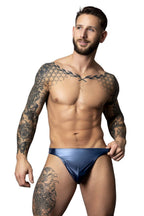Male Power Liquid Onyx Bong Thong - Blue