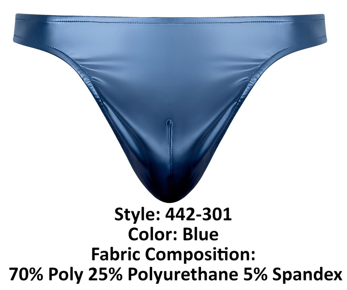 Male Power Liquid Onyx Bong Thong - Blue