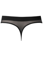 Male Power Mesh 2 Bong Thong - Black