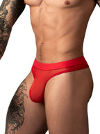 Male Power Mesh 2 Bong Thong - Red
