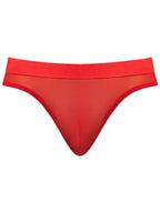 Male Power Mesh 2 Bong Thong - Red