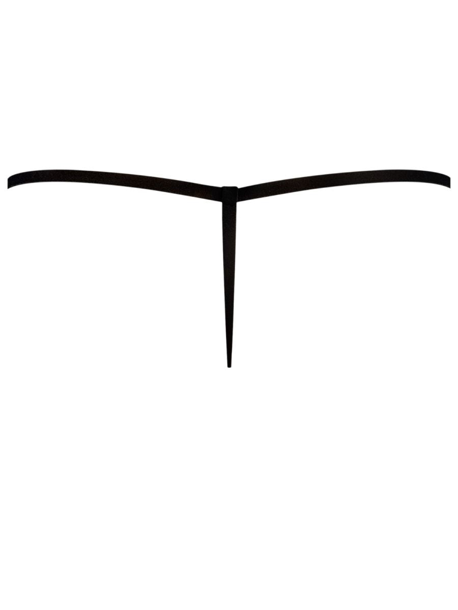 Male Power Mesh 2 G-String - Black
