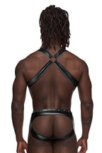 Male Power Fetish Uranus Jockstrap - Black