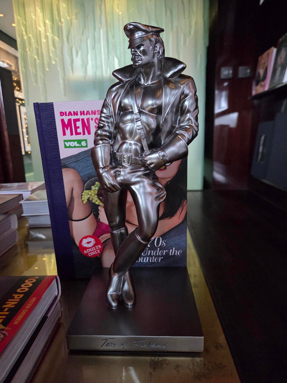 Tom of Finland Leatherman Bookend