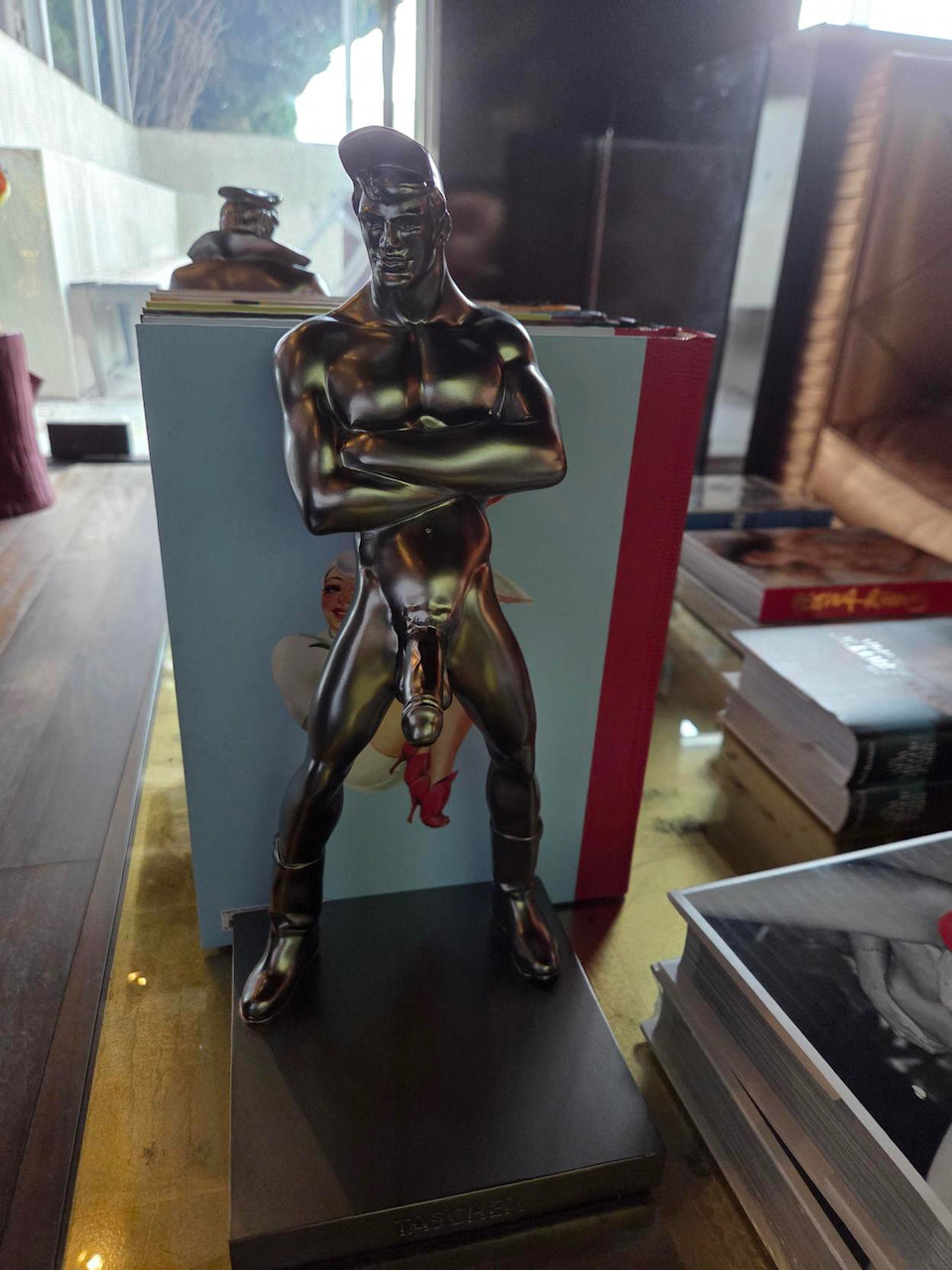Tom of Finland Lumberjack Bookend