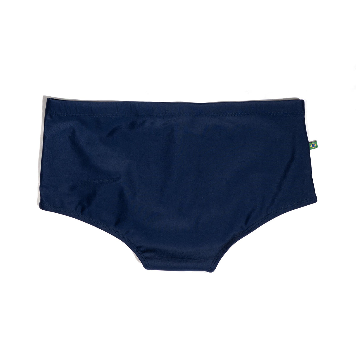 Traditional Square Solids Cut Sunga - Male Bathing Suit