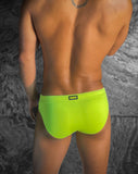 Modern Classic Swim Brief - Neon Yellow