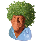 BOB ROSS CHIA PET (BLUE SHIRT)