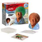 BOB ROSS CHIA PET (BLUE SHIRT)