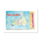 Nantucket Matchbook Art Print