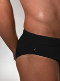 Modern Classic Swim Brief - Jet Black