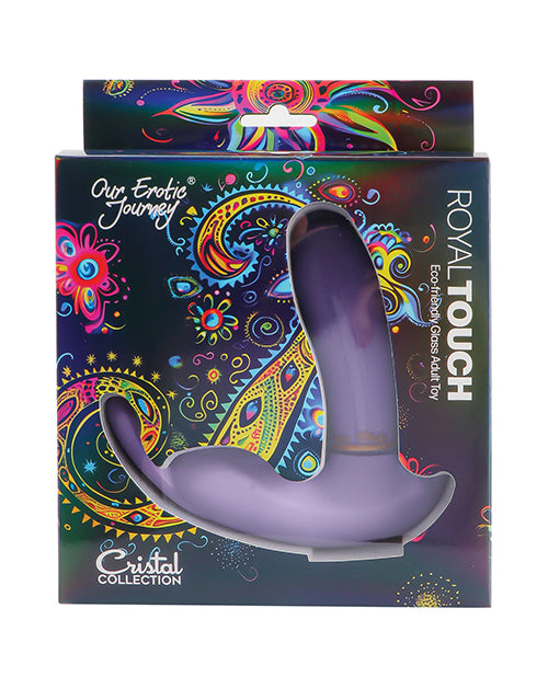 Cristal Royal Touch Glass G-Spot Vibrator