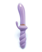 Cristal Jade Twist Glass Rabbit Vibrator
