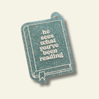 Sees What You've Been Reading Bookish Christmas Ornament