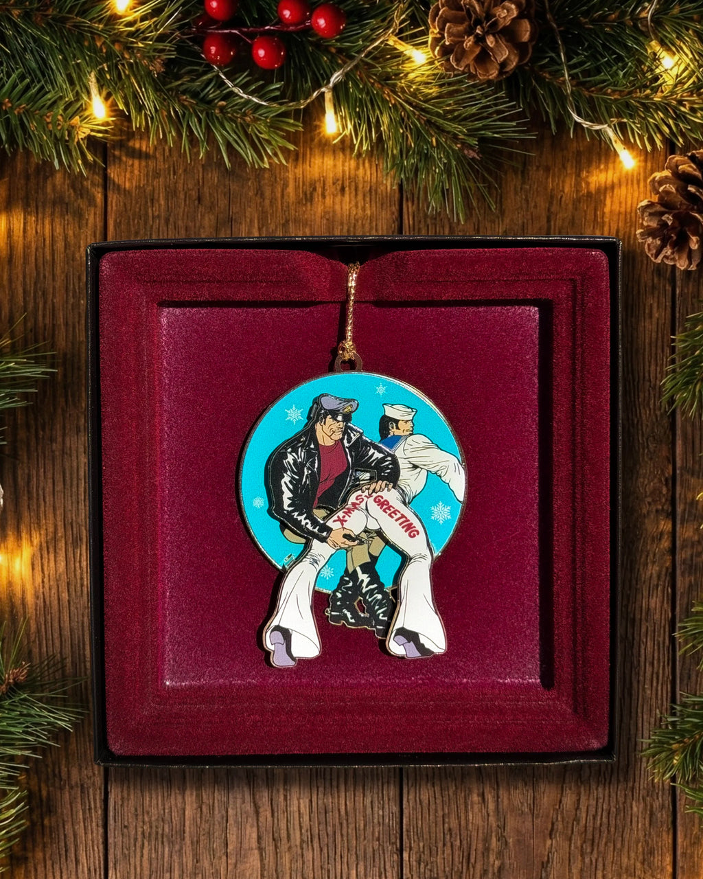 Tom of Finland Holiday 2026 Ornament