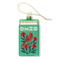 Ohio Matchbook Ornament