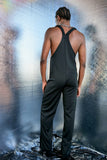 JERSEY SALOPETTE JUMPSUIT BY RANDOM IDENTITIES