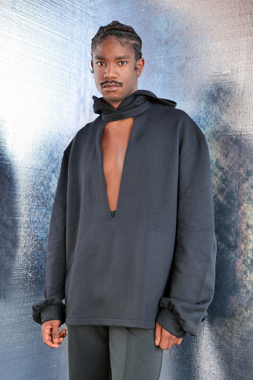 (正規店出品)RANDOM IDENTITIES Hoodie CUTOUT SWEAT HOODIE Cut out hoodie by random identities – CULTUREEDIT