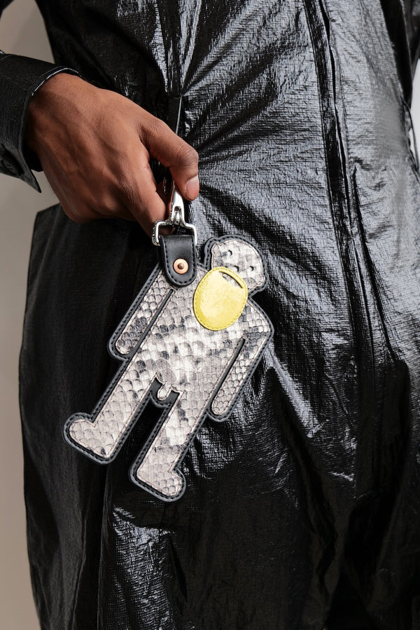 Walter Van Beirendonck Embossed Keychain