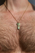 NICLAS HENRIKSEN THE D NECKLACE GOLD
