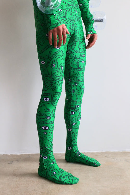 Walter Van Beirendonck Otranto Lycra Leggings FW23