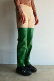Walter Van Beirendonck Extra Sharp Pants Green FW23