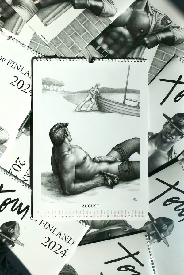 TOM OF FINLAND 2024 Wall Calendar by Salzgeber