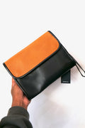 MORPHOSIX LUX BRUSH LEATHER CASE GOLDEN AMBER