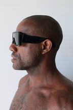 WALTER VAN BEIRENDONCK UFO SUNGLASSES BLACK