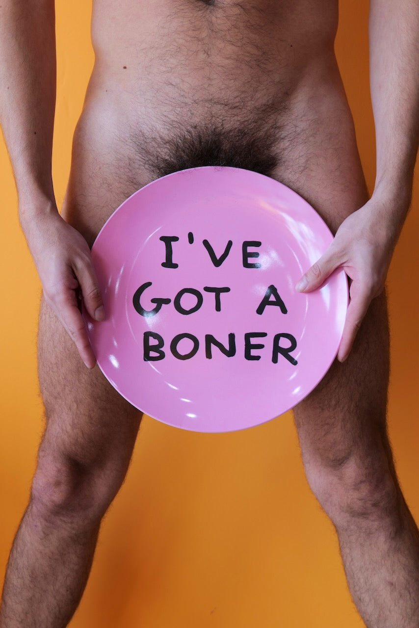 I'VE GOT A BONER PLATE BY THIRD DRAWER DOWN
