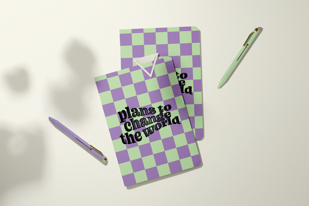 Change the World | Pocket Journal, Mini Notebook, Mini Journal