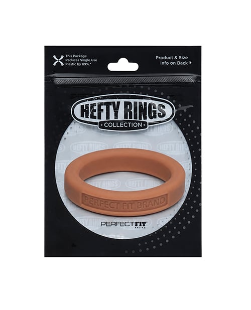 Perfect Fit Hefty Ring 1.4" Silicone - Tan